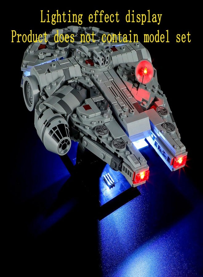 GEAMENT Version 2024 LED Light Kit Compatible with Lego 75375 Millennium Falcon (Model Set Not Included) - Image 5